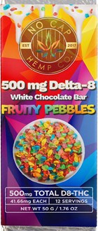 NoCap - Delta 8 THC Fruity Pebbles Chocolate Bar